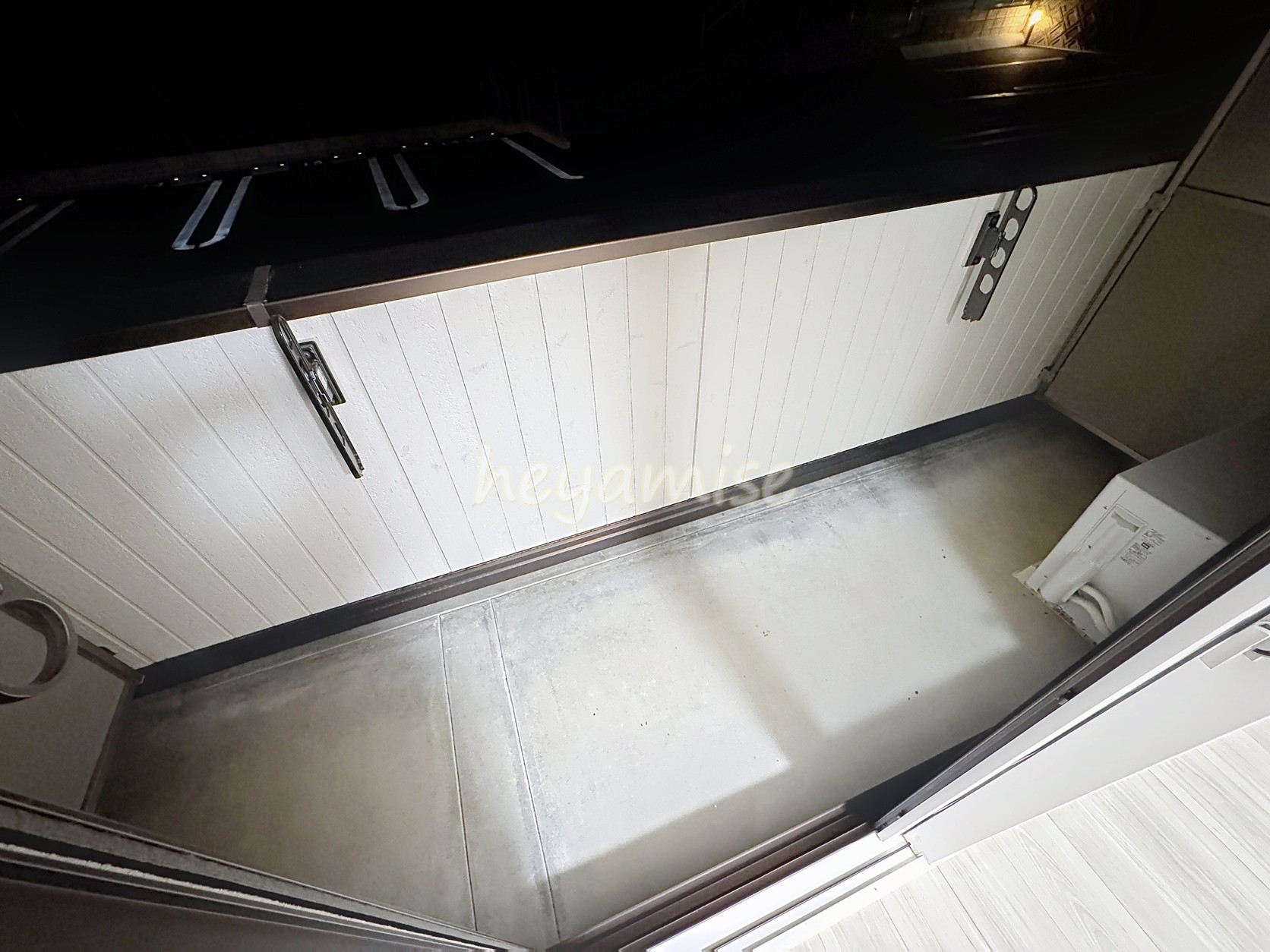 バルコニー　※写真は103号室のものです