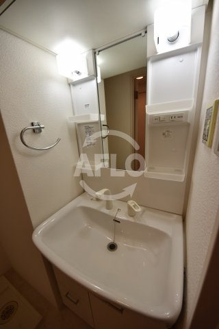 洗面設備　ブラービ阿波座　洗面所