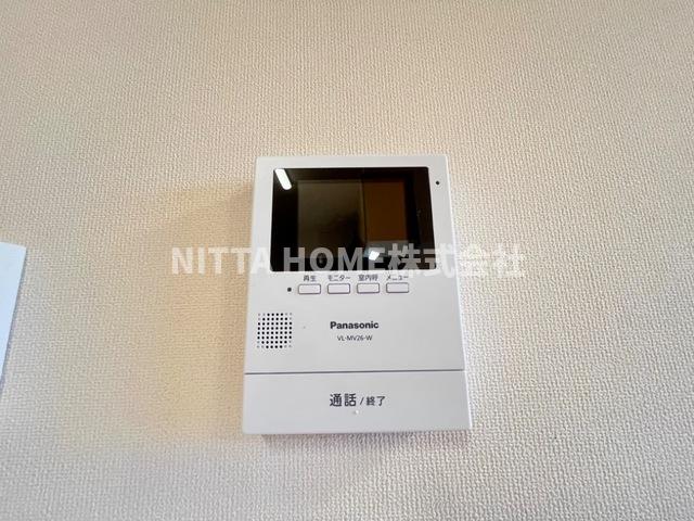 セキュリティ　TVインターホン付きで安心ですね◎