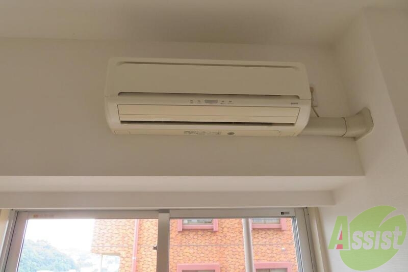 その他設備　エアコンつきなので、夏も冬もすごしやすそうですよー。