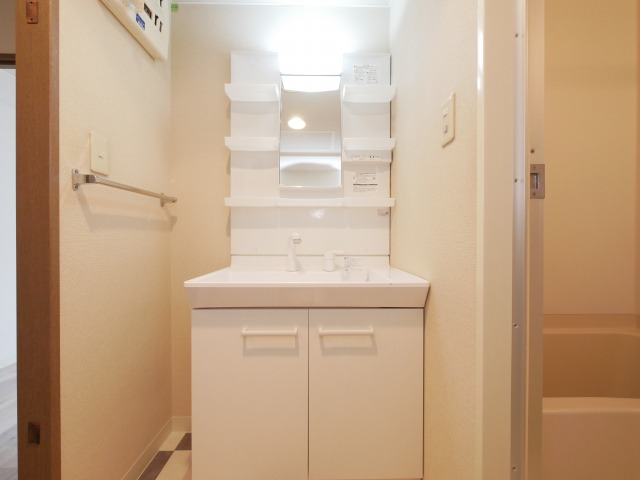 洗面設備　シャワードレッサー付きです！