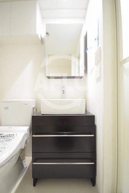 洗面設備　セレニテ本町グランデ　独立洗面台