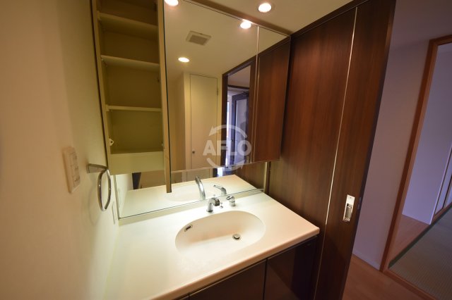 洗面設備　グランアッシュ野江　独立洗面台