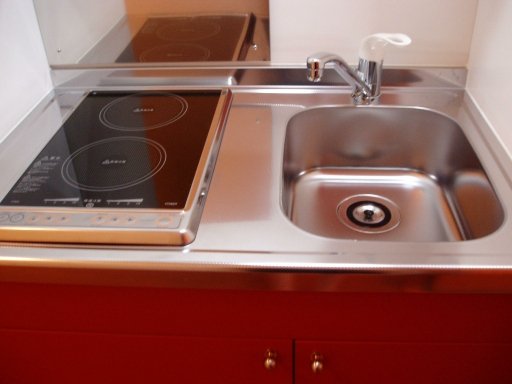 キッチン　２口電気コンロ