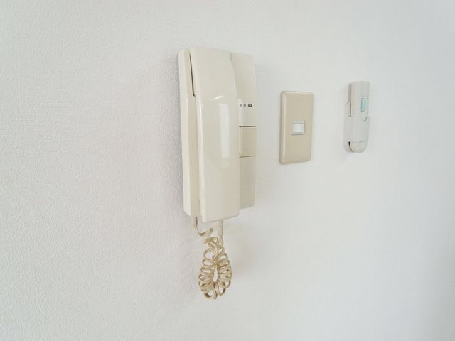 セキュリティ　♪インターホンで突然の来訪者を事前にチェック！♪