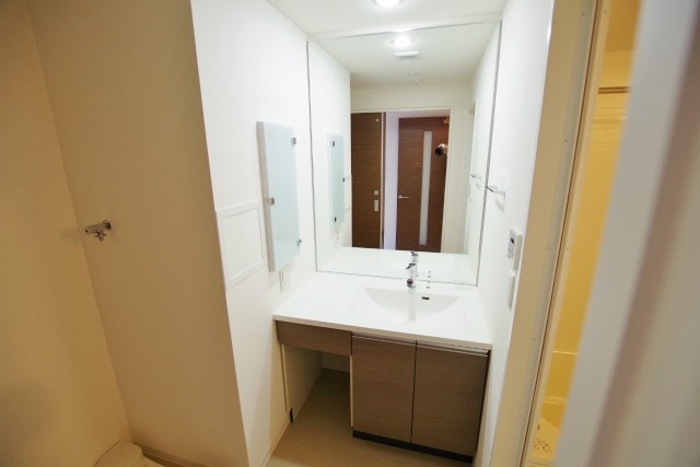 洗面設備　※別号室の写真です。