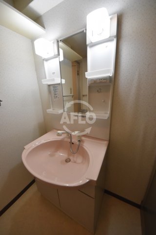 洗面設備　グランドール有本　洗面脱衣所