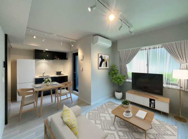 居室・リビング　La Perla Ichigaya-Sadoharacho（