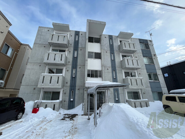 建物外観　札幌市東区本町二条「ミリュー本町」