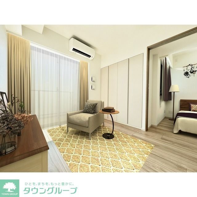 居室・リビング　家具・調度品等はCG 加工です。実際の賃貸住居 には含まれ…