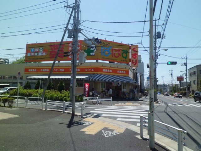 ドラックストア　どらっぐぱぱす西篠崎店（ドラッグストア）まで110m