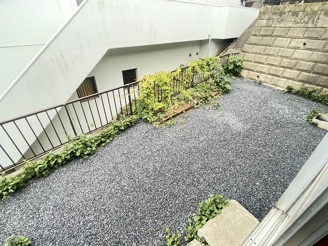 庭　南側にワイドな専用庭付
