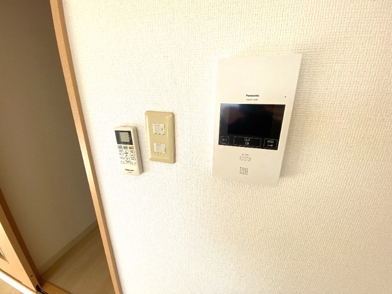 セキュリティ　来客時に活躍です。
