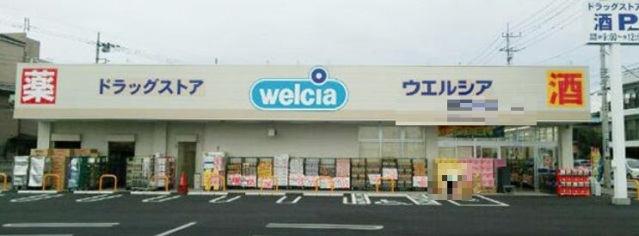 ドラックストア　ウエルシア宇都宮今泉新町店（ドラッグストア）まで690m