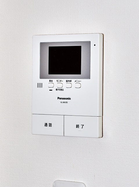 セキュリティ　カラーモニター付インターホン