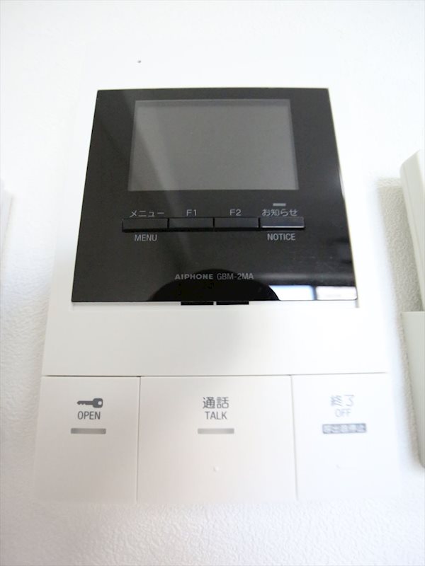 セキュリティ　モニター付きインターホン