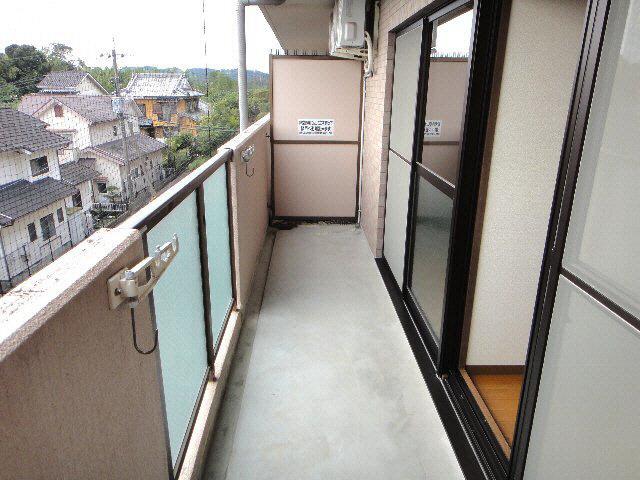 バルコニー　※写真は別号室で撮影したものです。