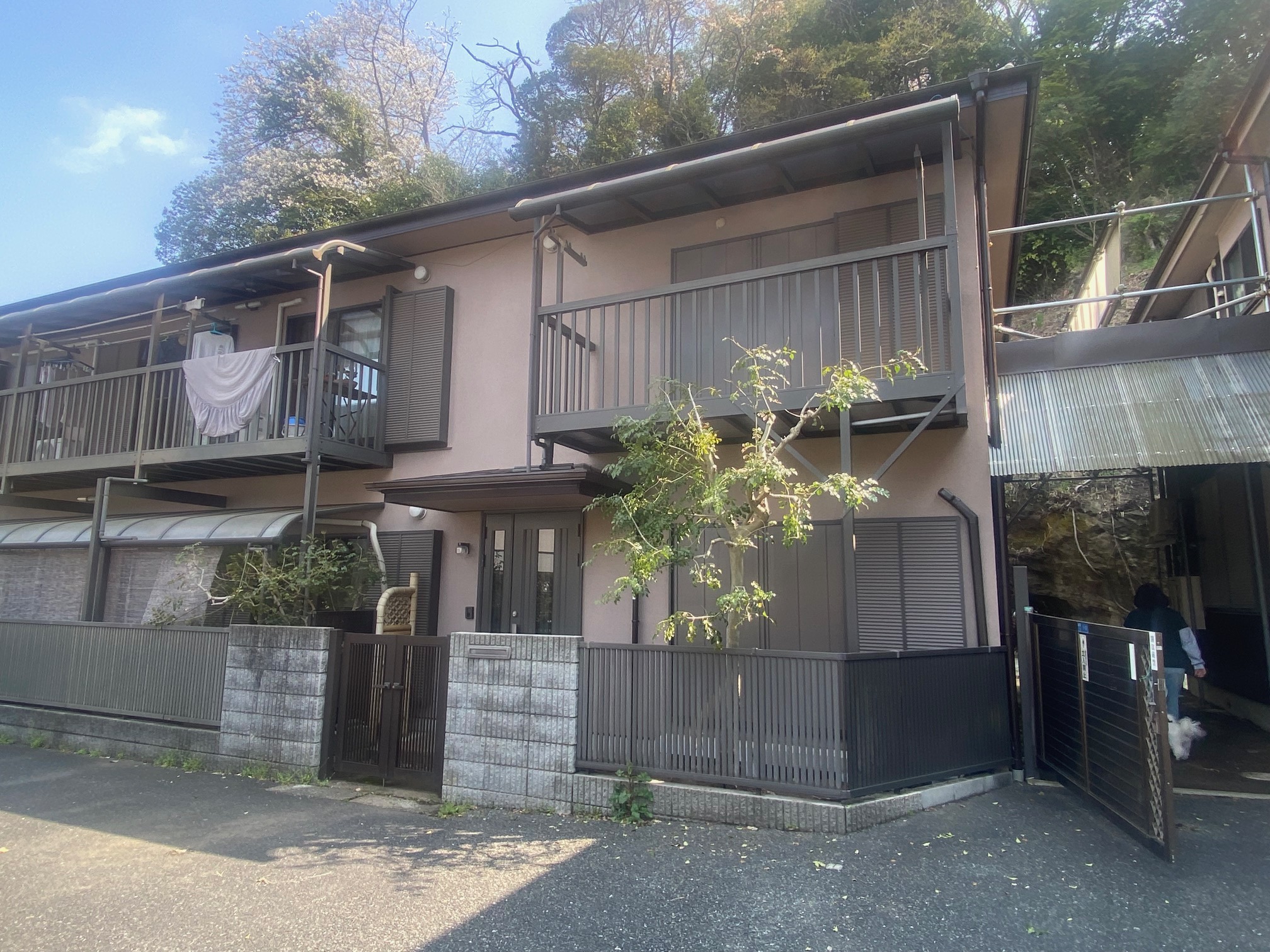 建物外観　緑の多い静かな環境