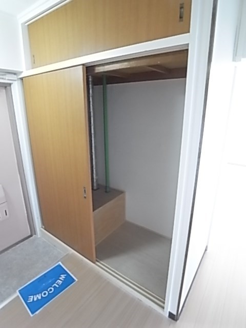 収納　十分な収納スペースがあります