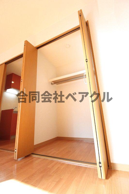 収納　十分な収納スペースがあります