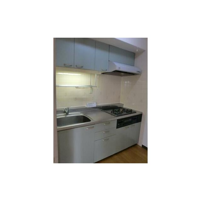 キッチン　☆室内写真は同タイプ他部屋になります。フローリングカラー等異