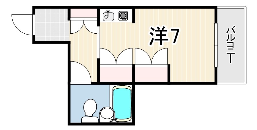 サンシティ21の間取り写真