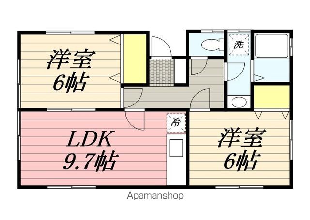 ライフステージ峰の間取り写真