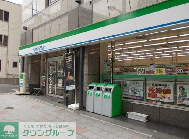 コンビニ　ファミリーマート築地六丁目店（コンビニ）まで96m