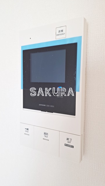 セキュリティ　女性の方でも安心のモニター付きオートロック♪