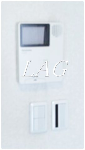 セキュリティ　モニター付きインターホンです。