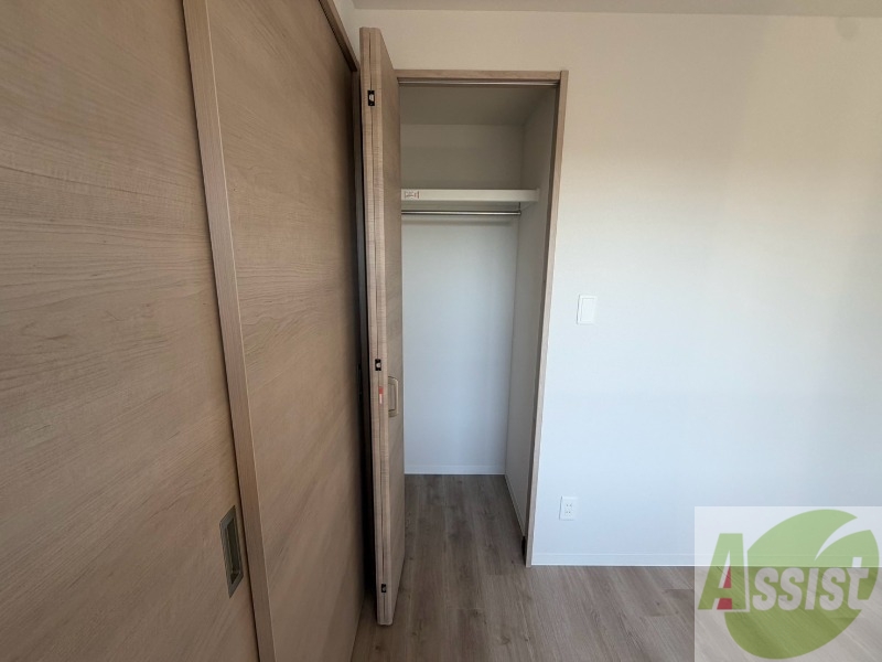 収納　収納もバッチリあるのでお部屋が片付きますよ！