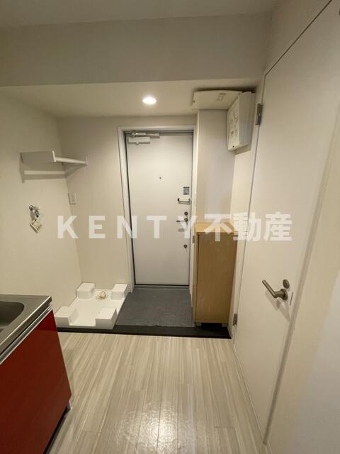 玄関　収納もある玄関です
