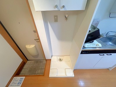その他設備　室内洗濯機置場