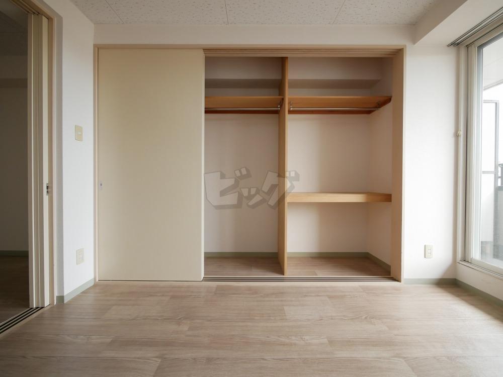 収納　収納に便利なクローゼットがついています♪