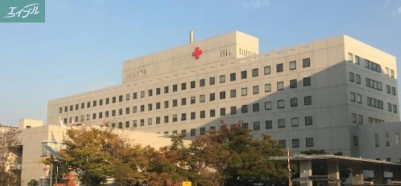 病院　総合病院岡山赤十字病院（病院）まで1253m