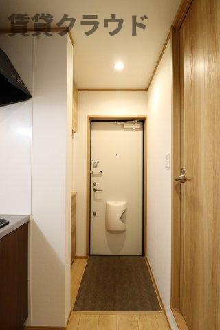 玄関　明るい玄関です