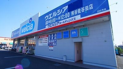 ドラックストア　ウェルシア熊谷佐谷田店（ドラッグストア）まで3200m