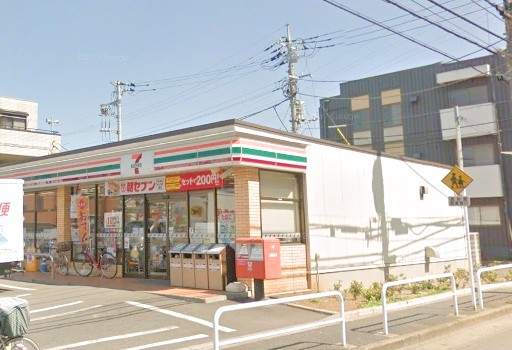 コンビニ　セブン-イレブン 新松戸ゆりのき通り店（コンビニ）まで534m