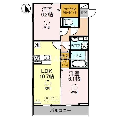Seed 東大宮の間取り写真