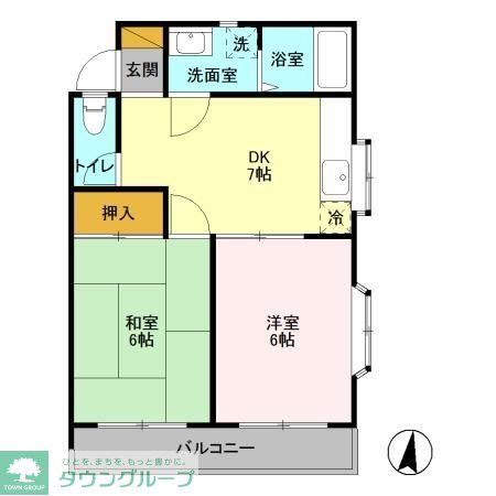 雅参番館の間取り写真