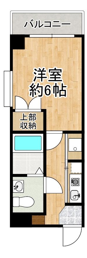 フローリッシュ大濠の間取り写真