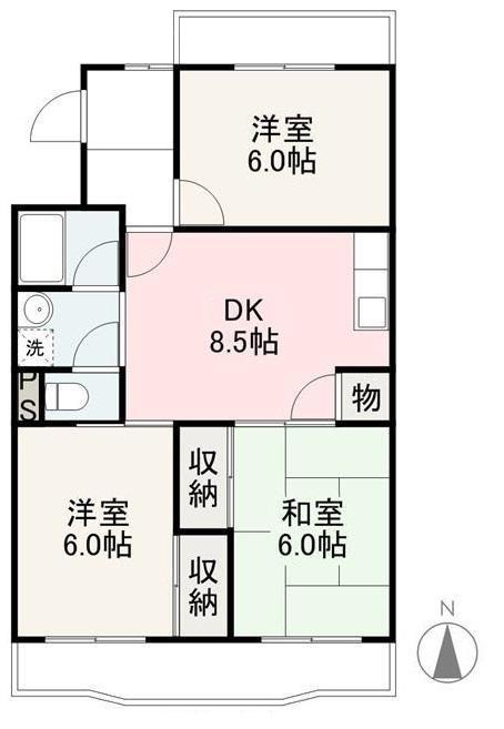 宮武マンションの間取り写真
