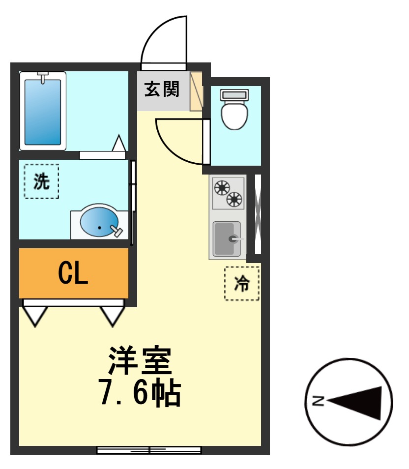 MQuarto金町IIの間取り写真