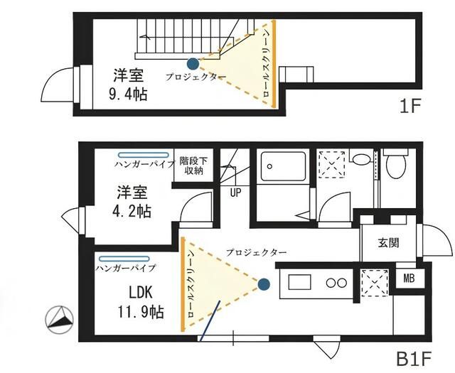 ペルアスペラ門前仲町の間取り写真