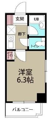 シャトレゲンジの間取り写真