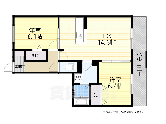 ＪＲ山陽本線 大久保駅 徒歩13分 3階建 築7年の間取り写真