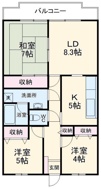 市川東レジデンスの間取り写真