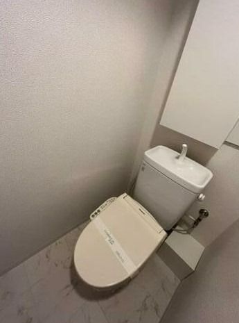 都営新宿線 大島駅 徒歩2分 15階建 築20年のトイレ写真