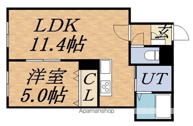グランメール北円山の間取り写真