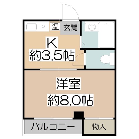 ロイヤル天王寺南の間取り写真